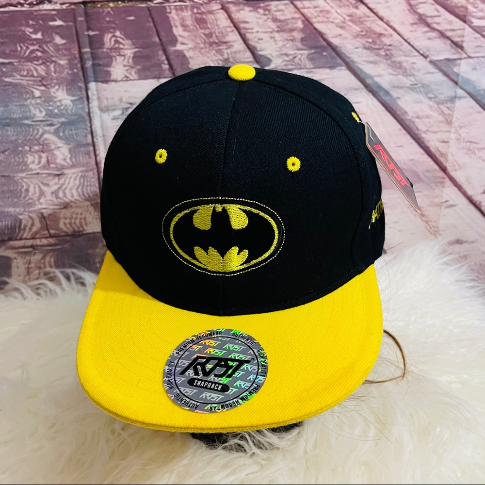 New Batman Symbol Premium Headwear Snapback Cap
